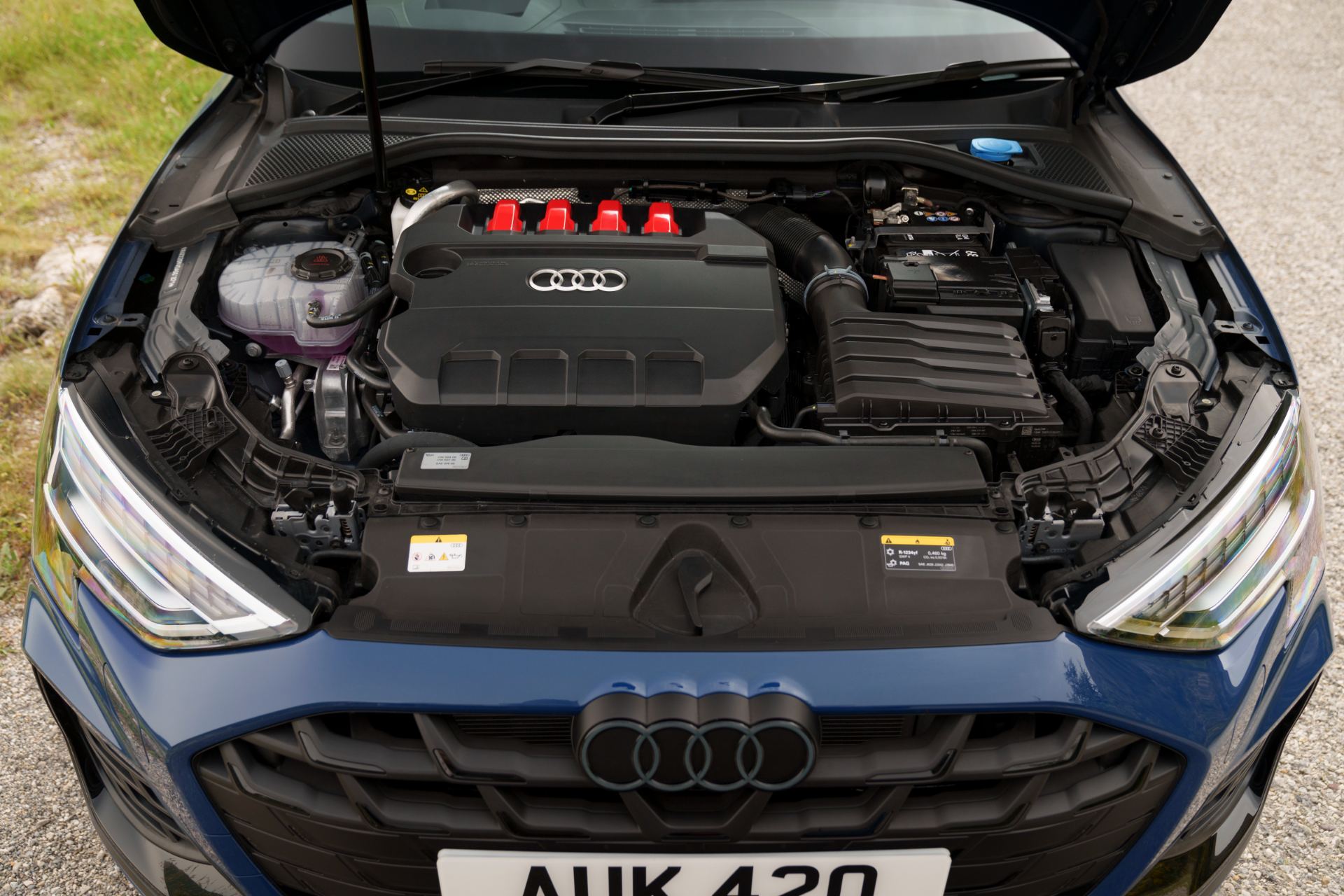2025 audi s3 saloon engine bay front view
