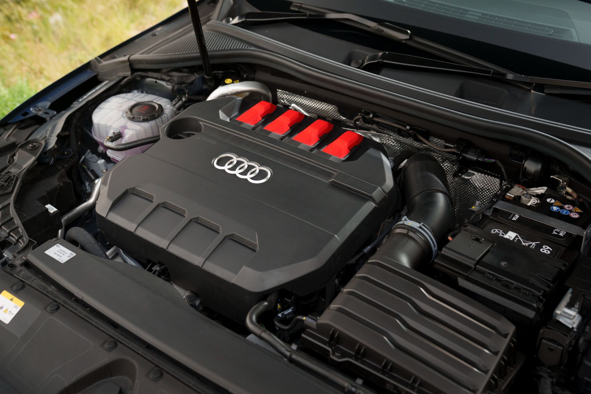 2025 audi s3 saloon engine cover close