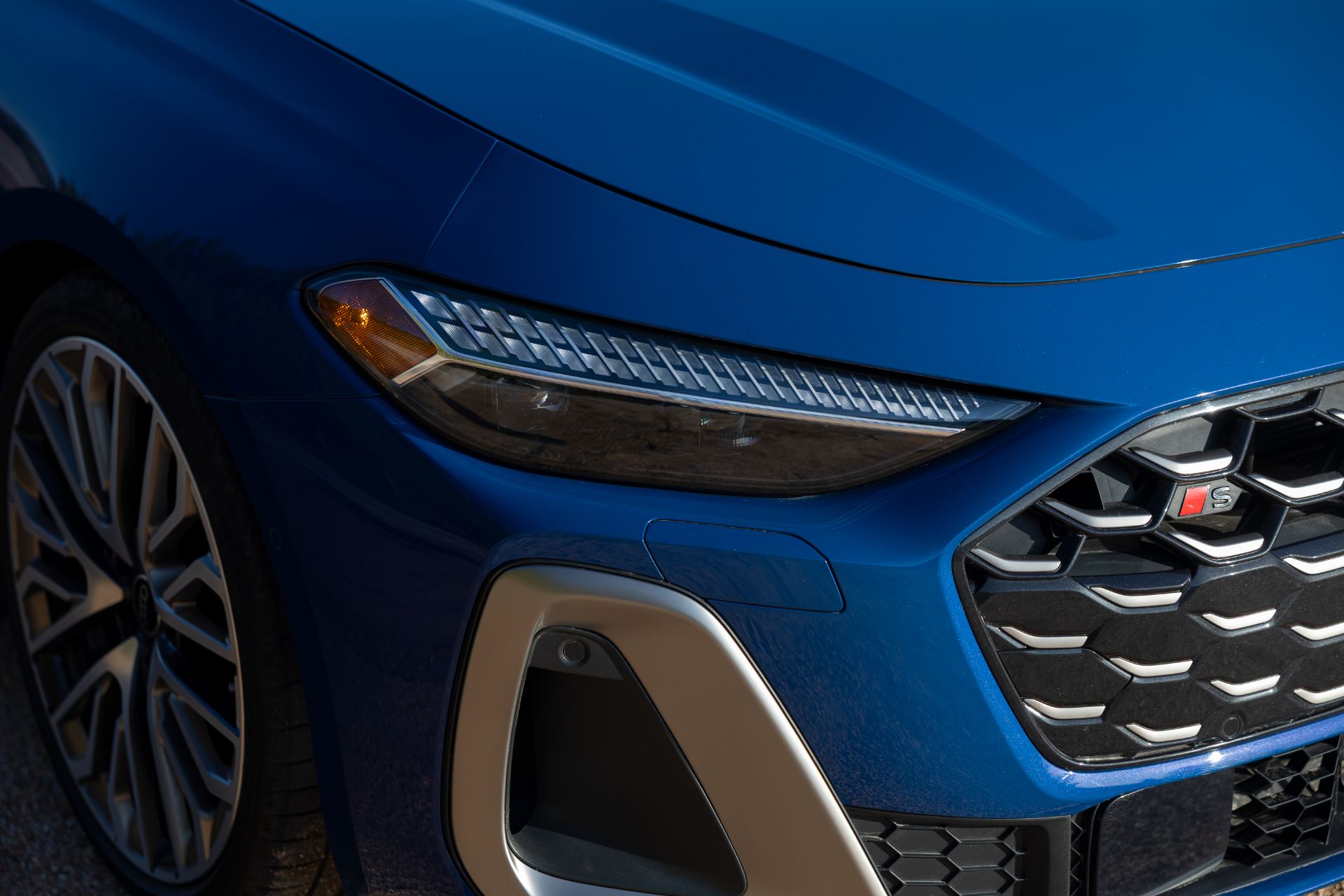 2026 audi s5 headlight detail blue