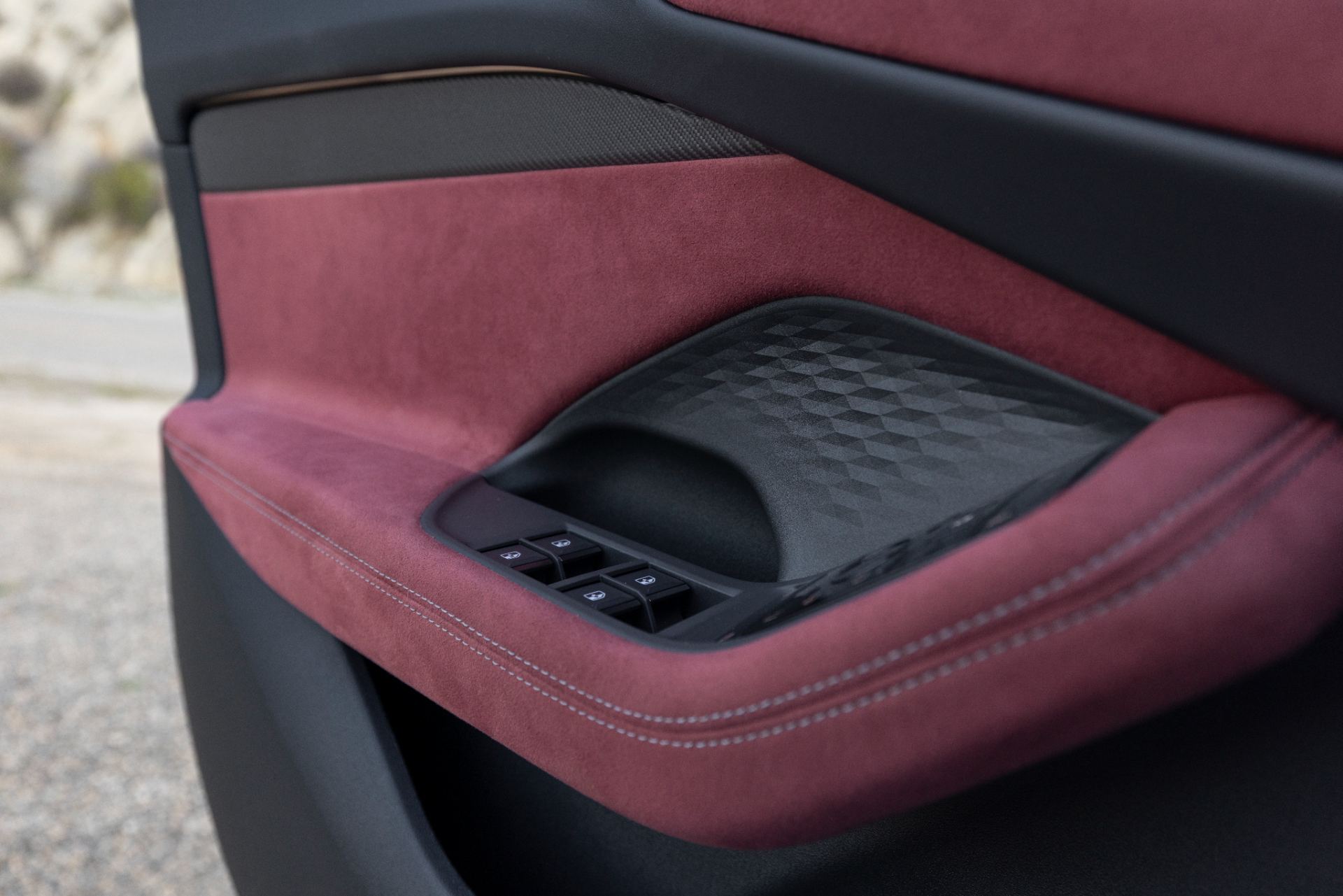 2026 audi s5 interior door trim red alcantara