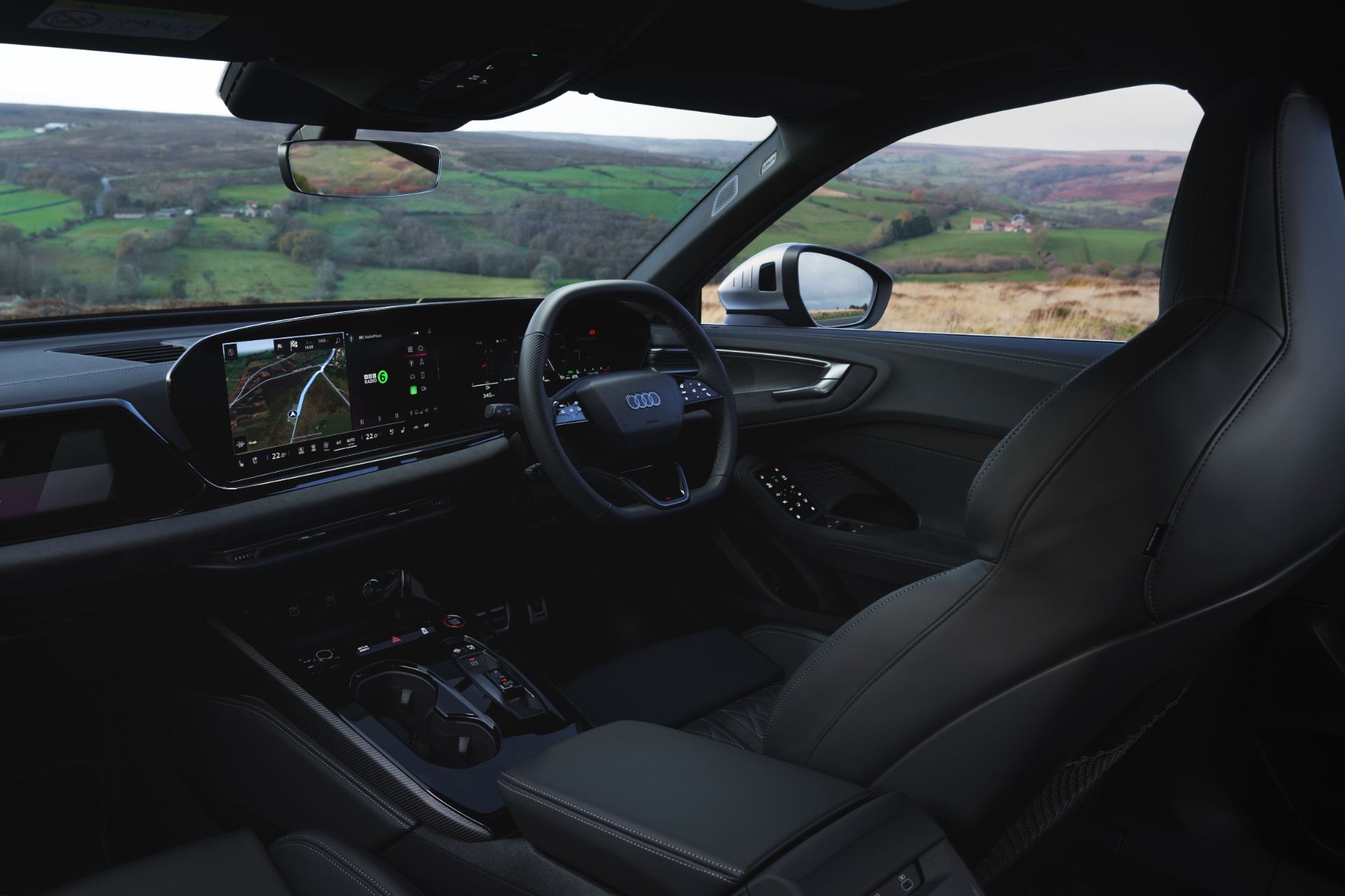 2026 audi s5 interior cockpit door view