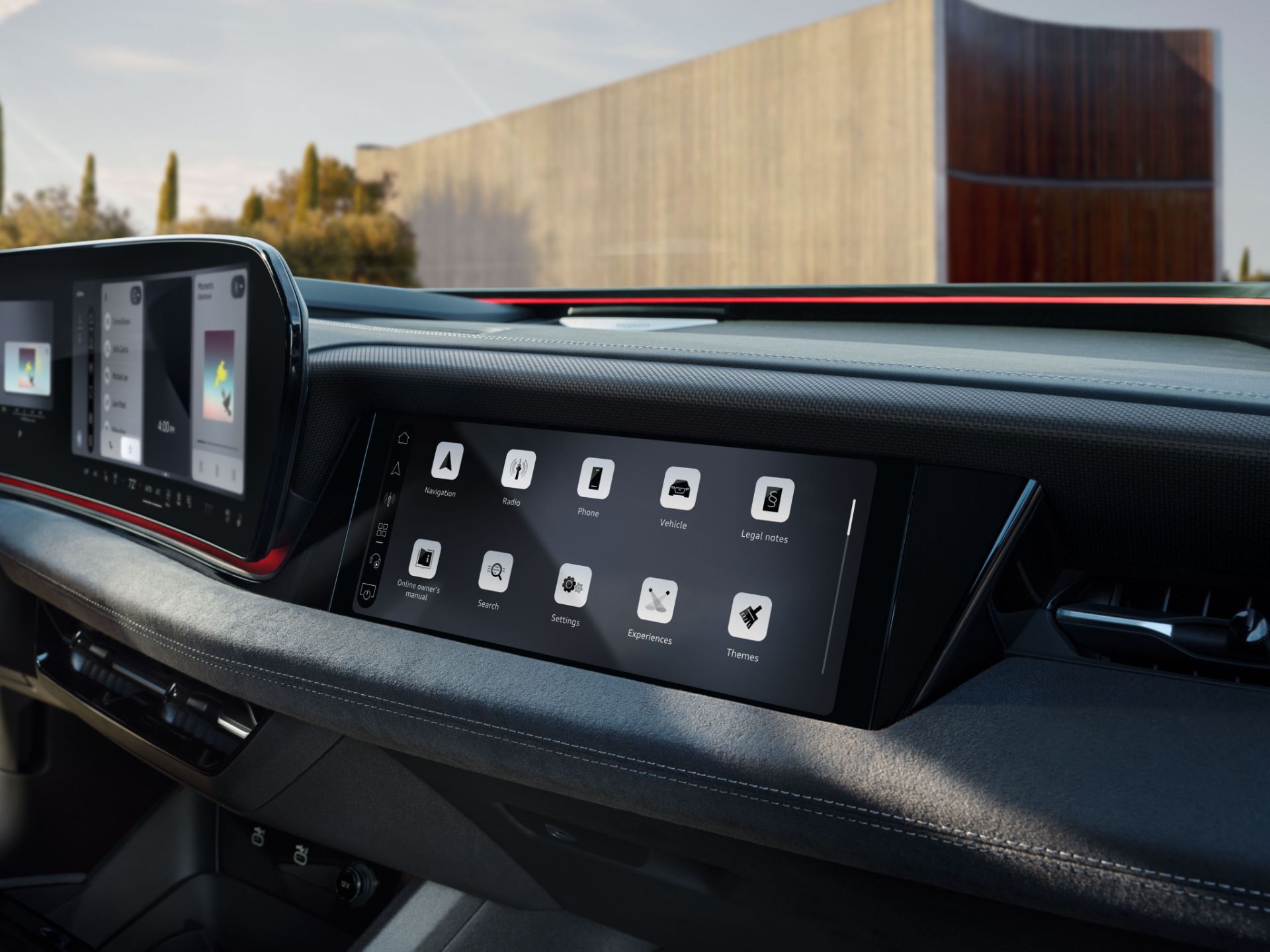 2027 audi s6 sportback e tron interior passenger display