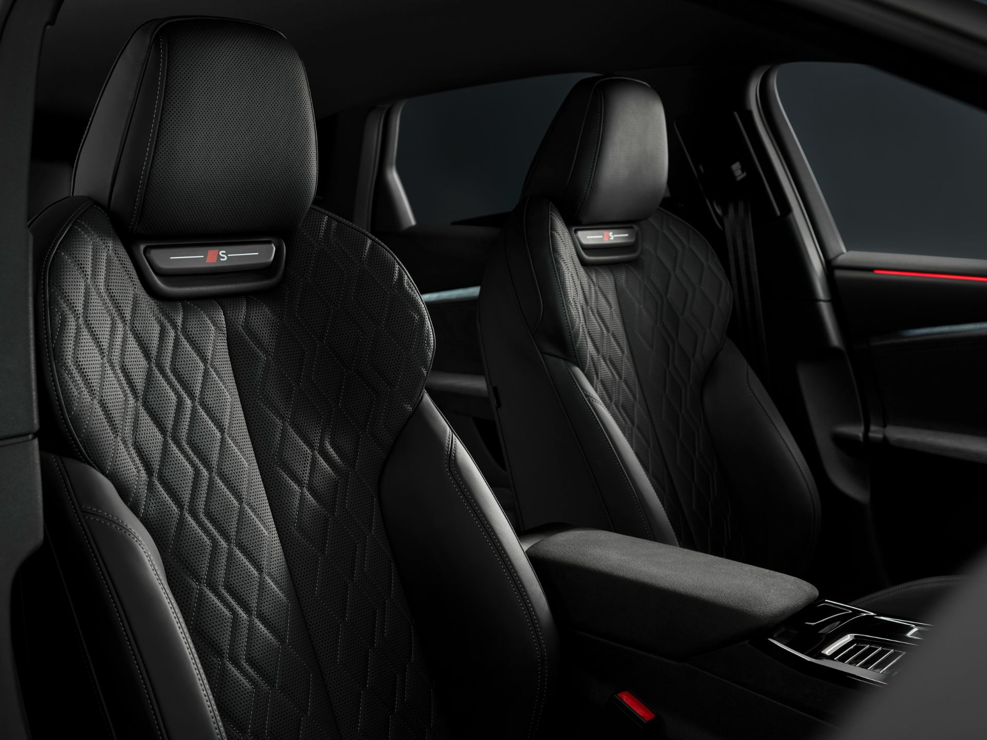 2026 audi s6 sportback e tron interior front sport seats
