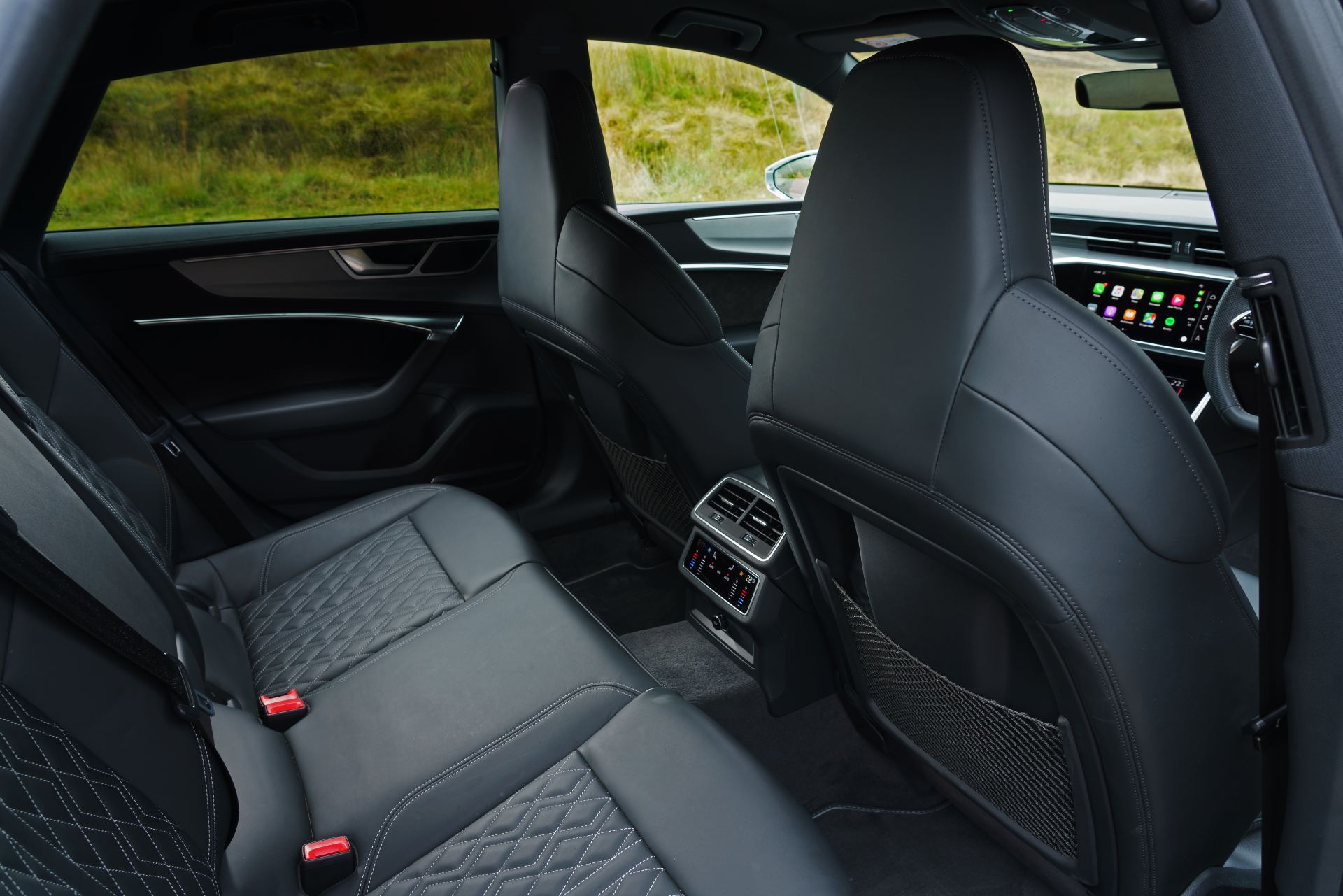 audi s7 sportback interior rear seats