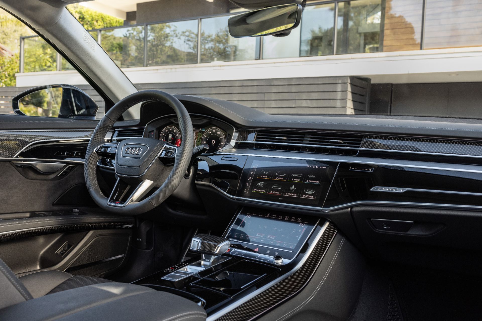 2026 audi s8 interior dashboard passenger side