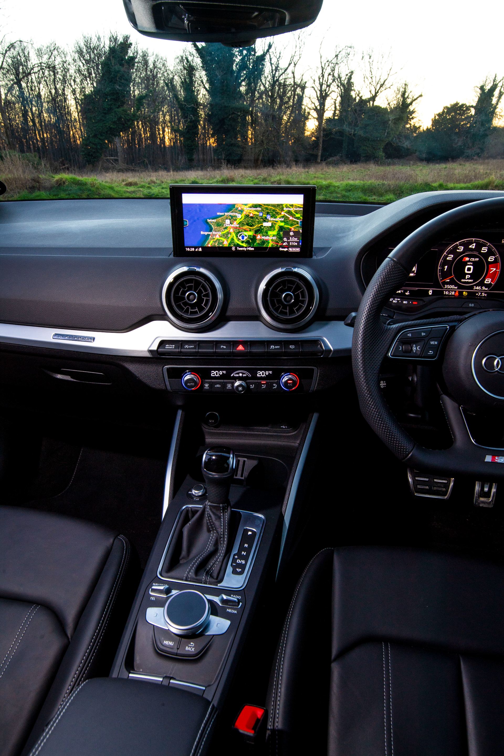 2025 audi sq2 interior front view portrait