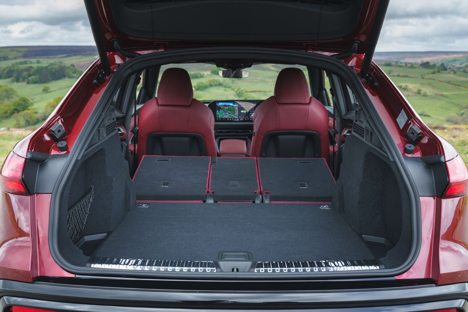 2026 audi sq5 sportback cargo space seats folded