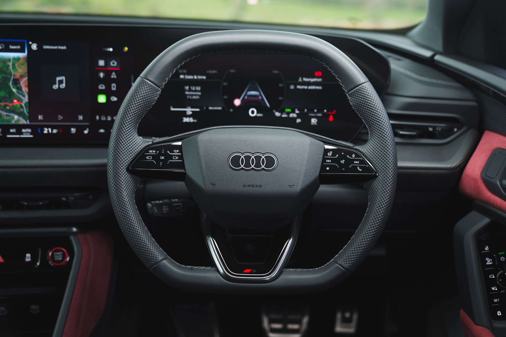 2026 audi sq5 sportback interior steering wheel