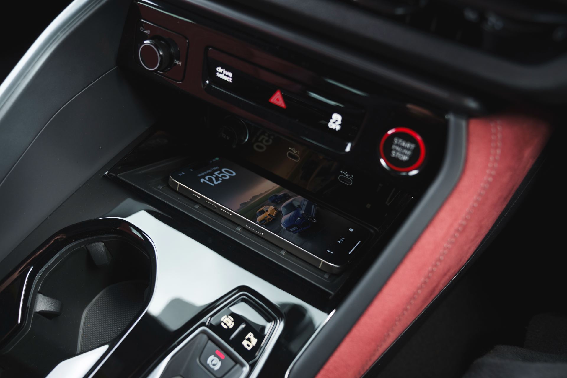 2026 audi sq5 sportback interior wireless charging