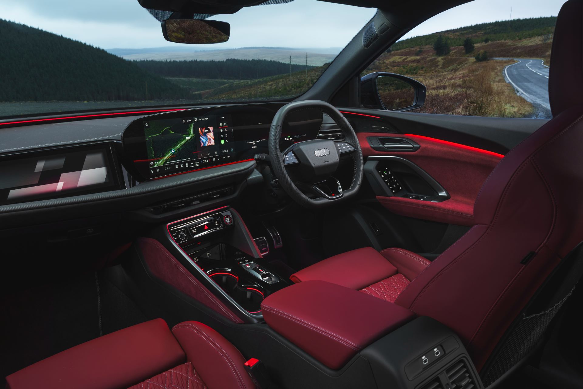 2026 audi sq5 interior ambient lighting