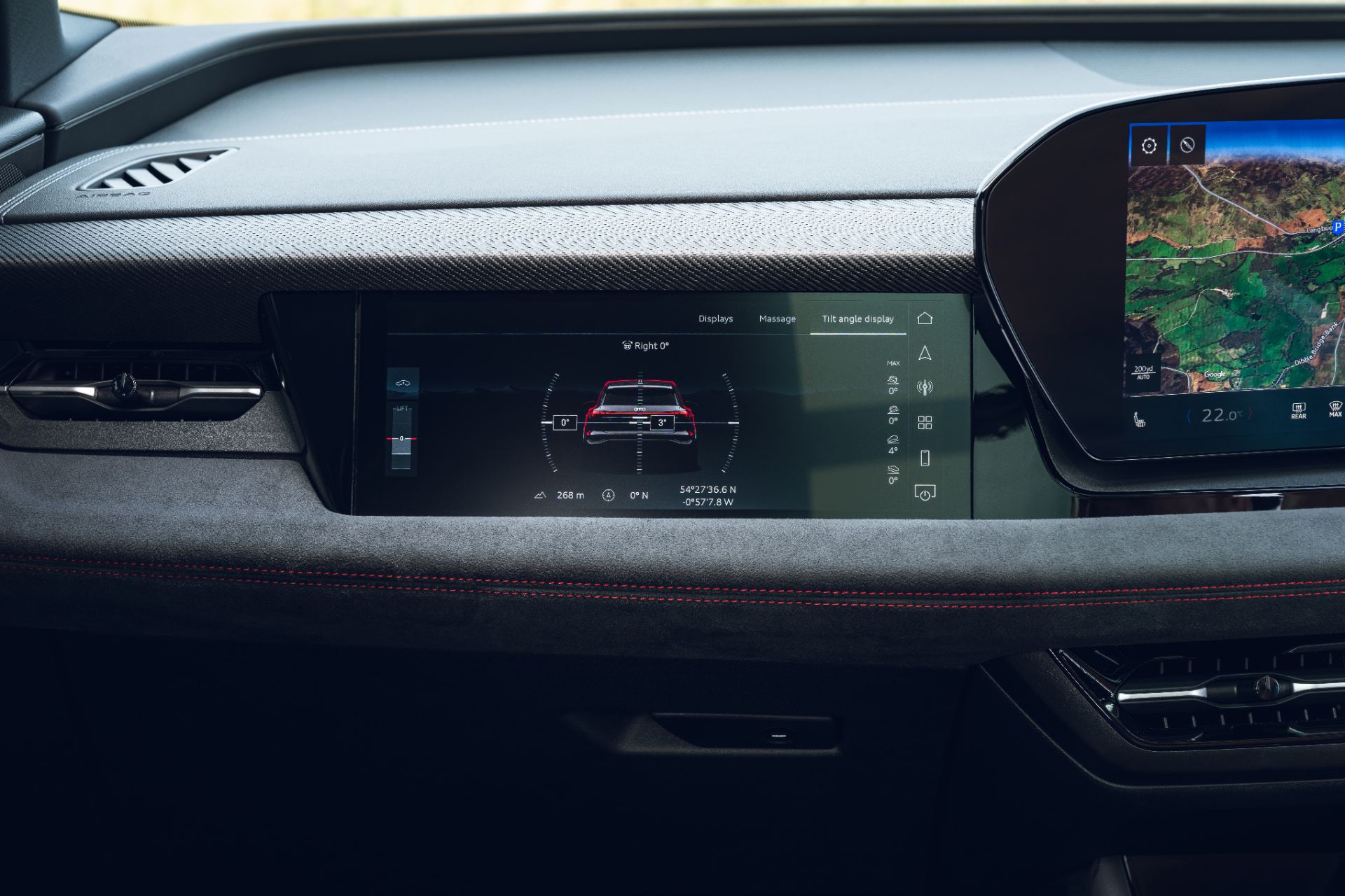 2026 audi sq6 e tron interior passenger display
