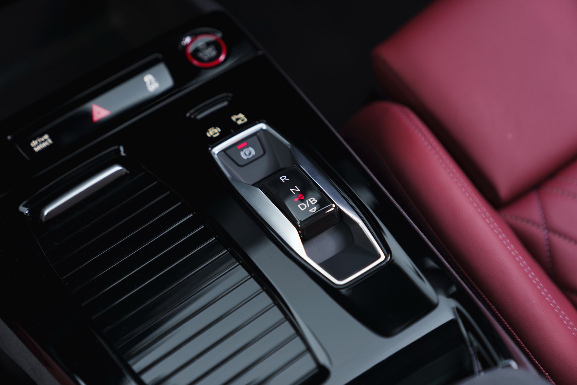 2026 audi sq6 sportback e tron interior gear selector top view