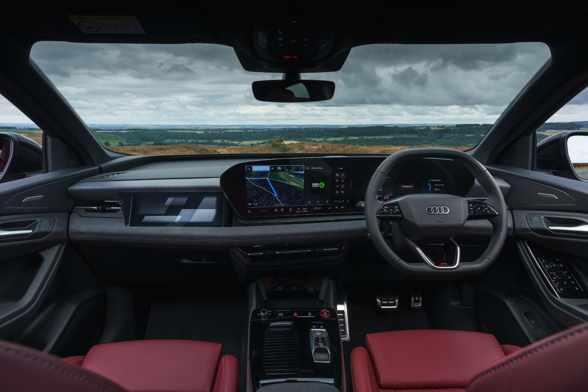 2026 audi sq6 sportback e tron interior dashboard