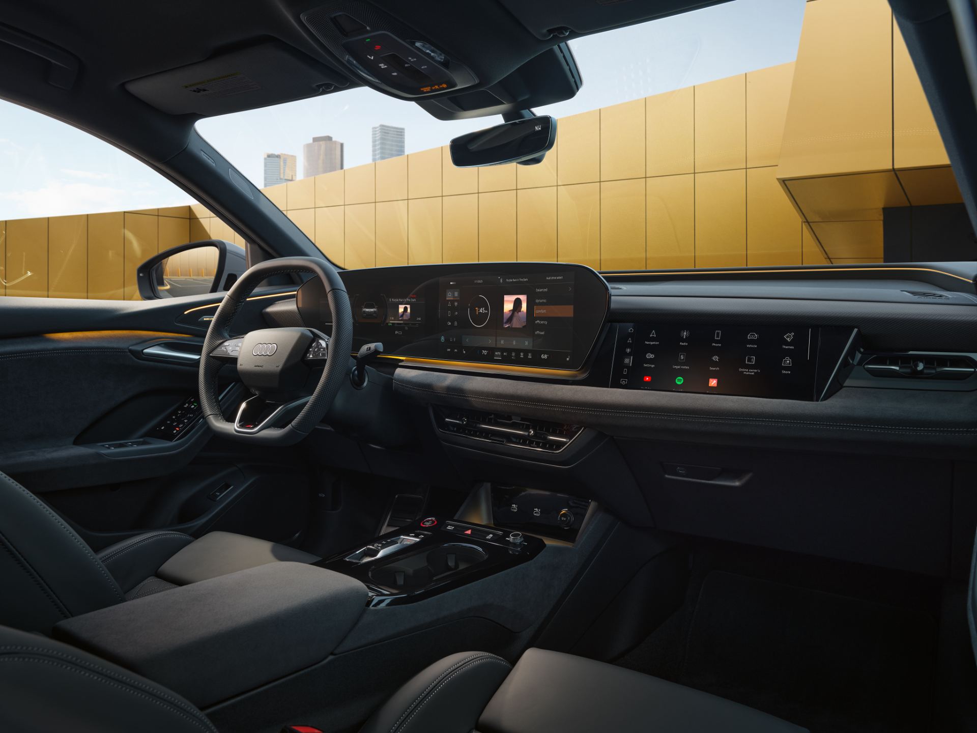 2027 audi sq6 sportback e tron interior dashboard