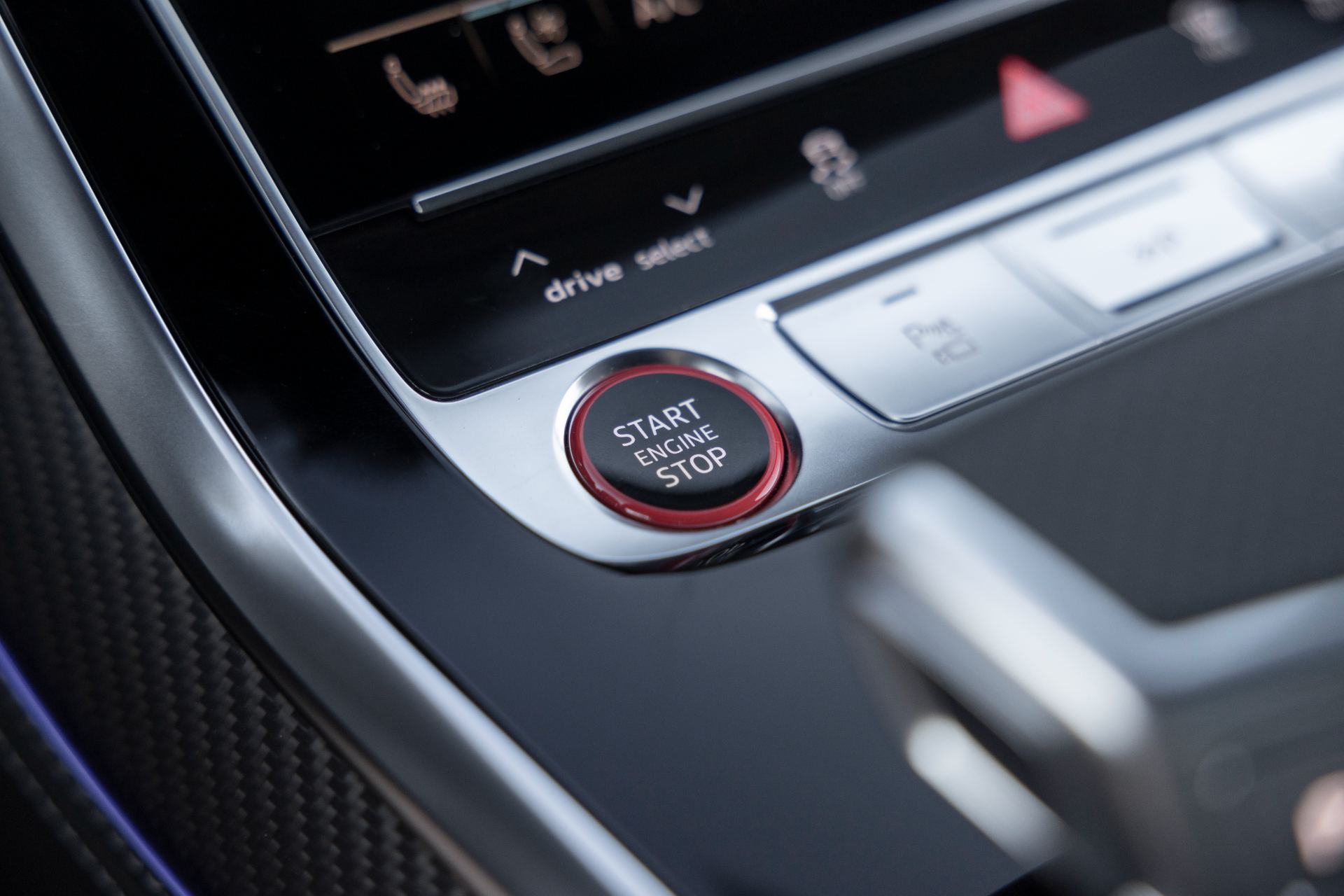 audi sq7 interior start stop button