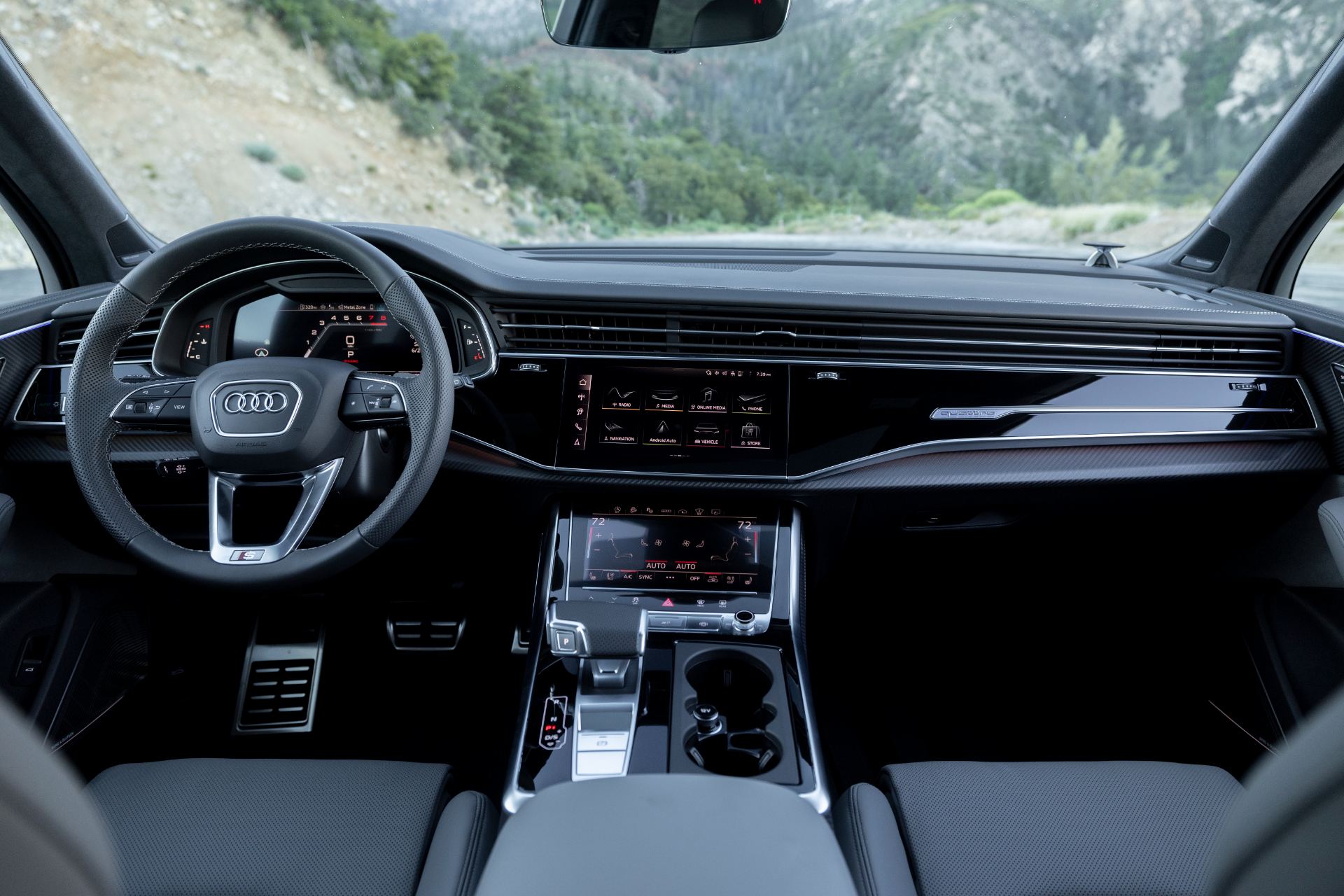 audi sq7 interior dashboard