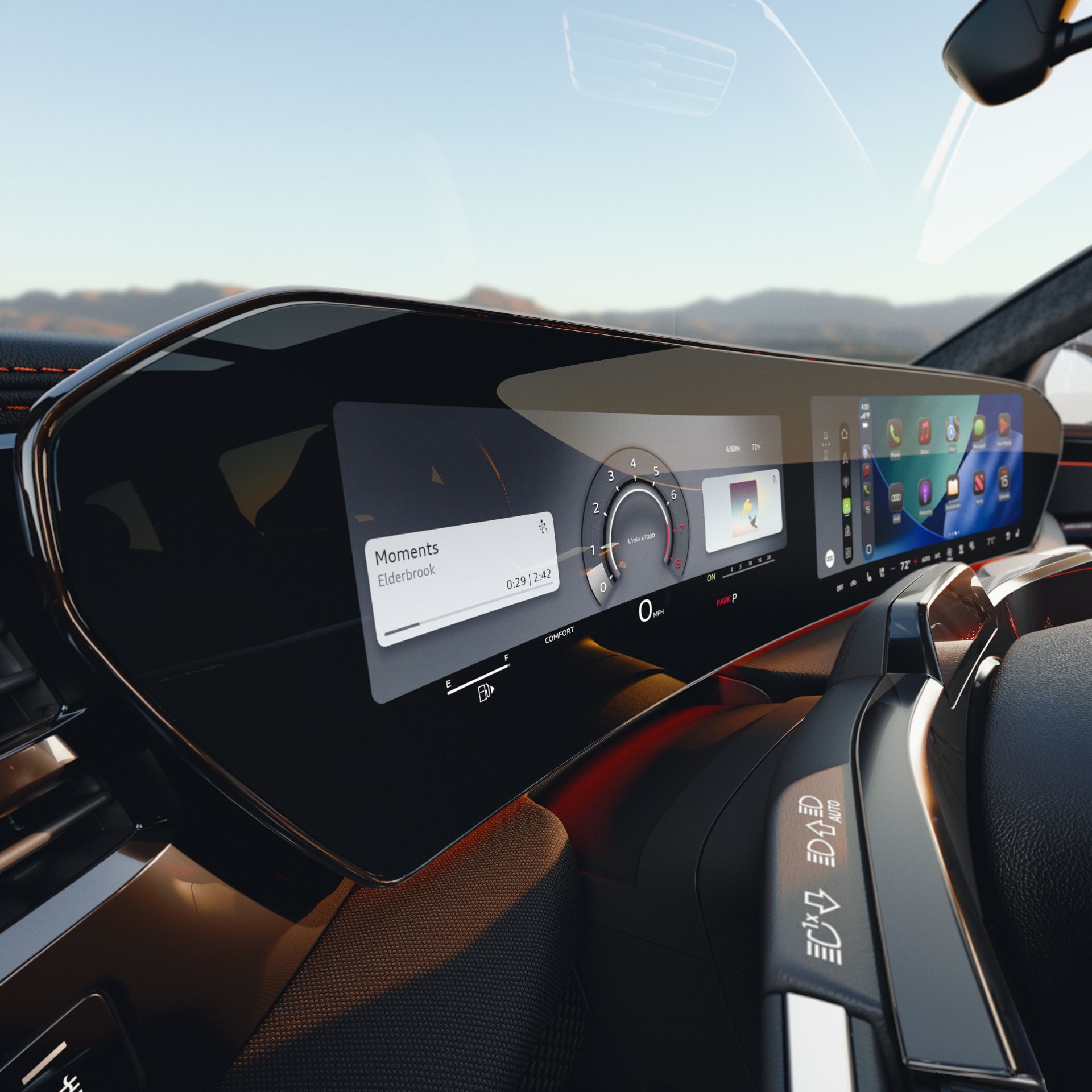 2027 audi sq7 interior curved display