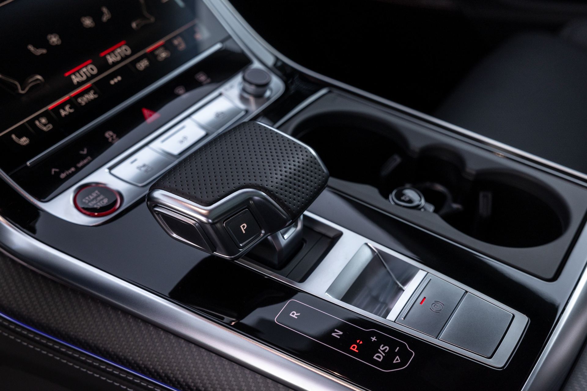 audi sq8 interior gear selector