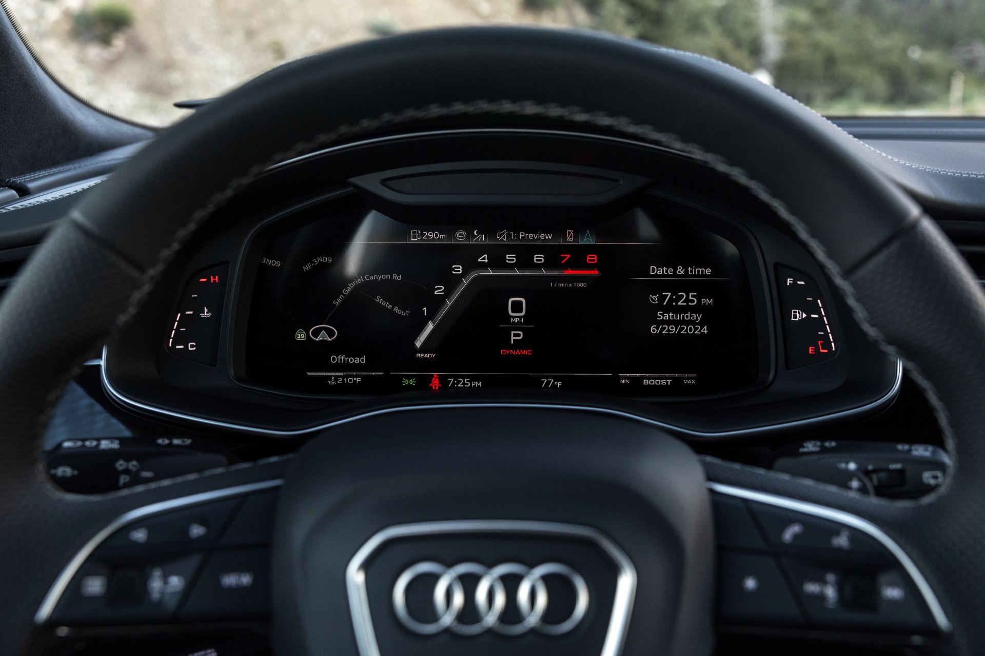 audi sq8 virtual cockpit