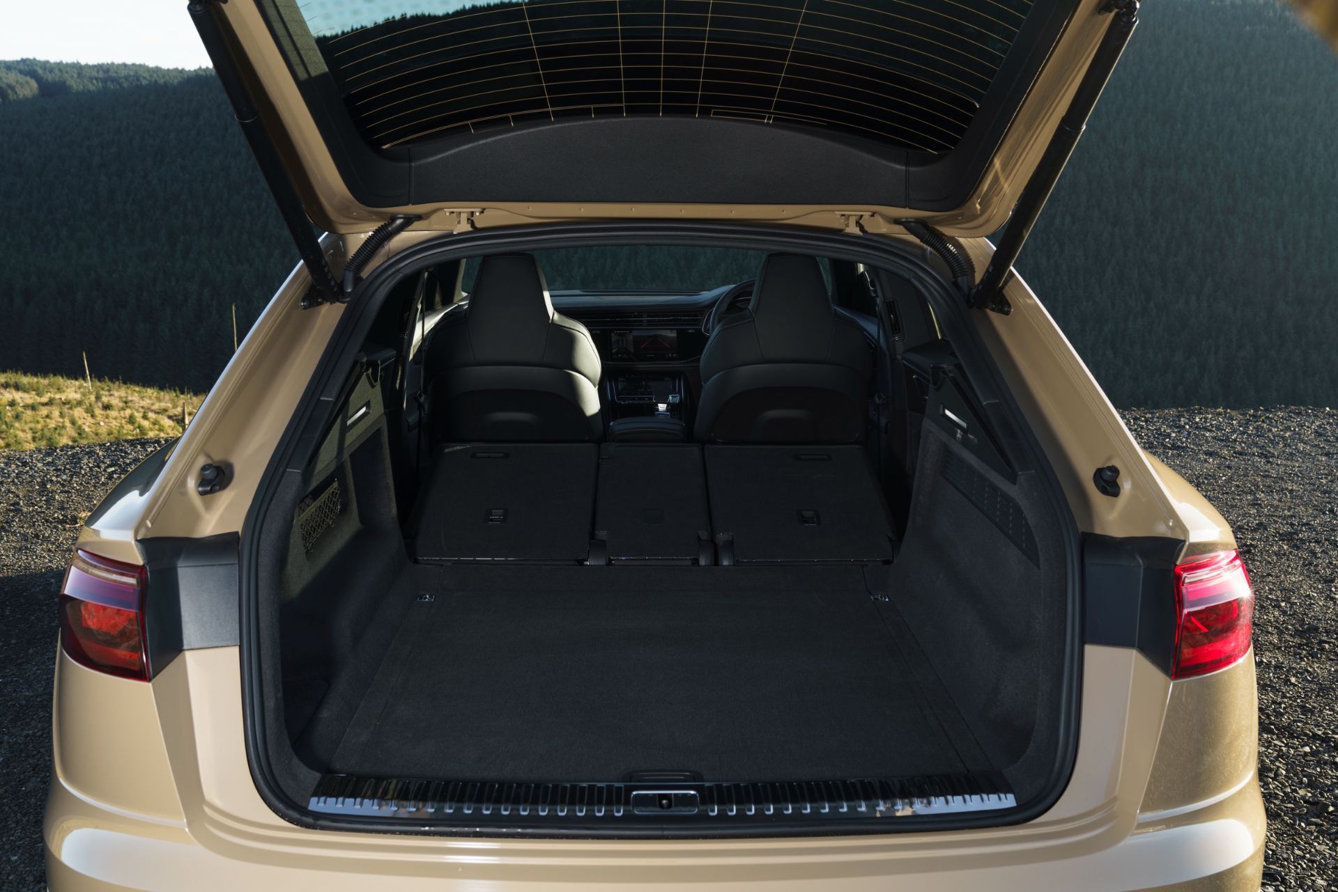 2026 audi sq8 cargo space seats folded