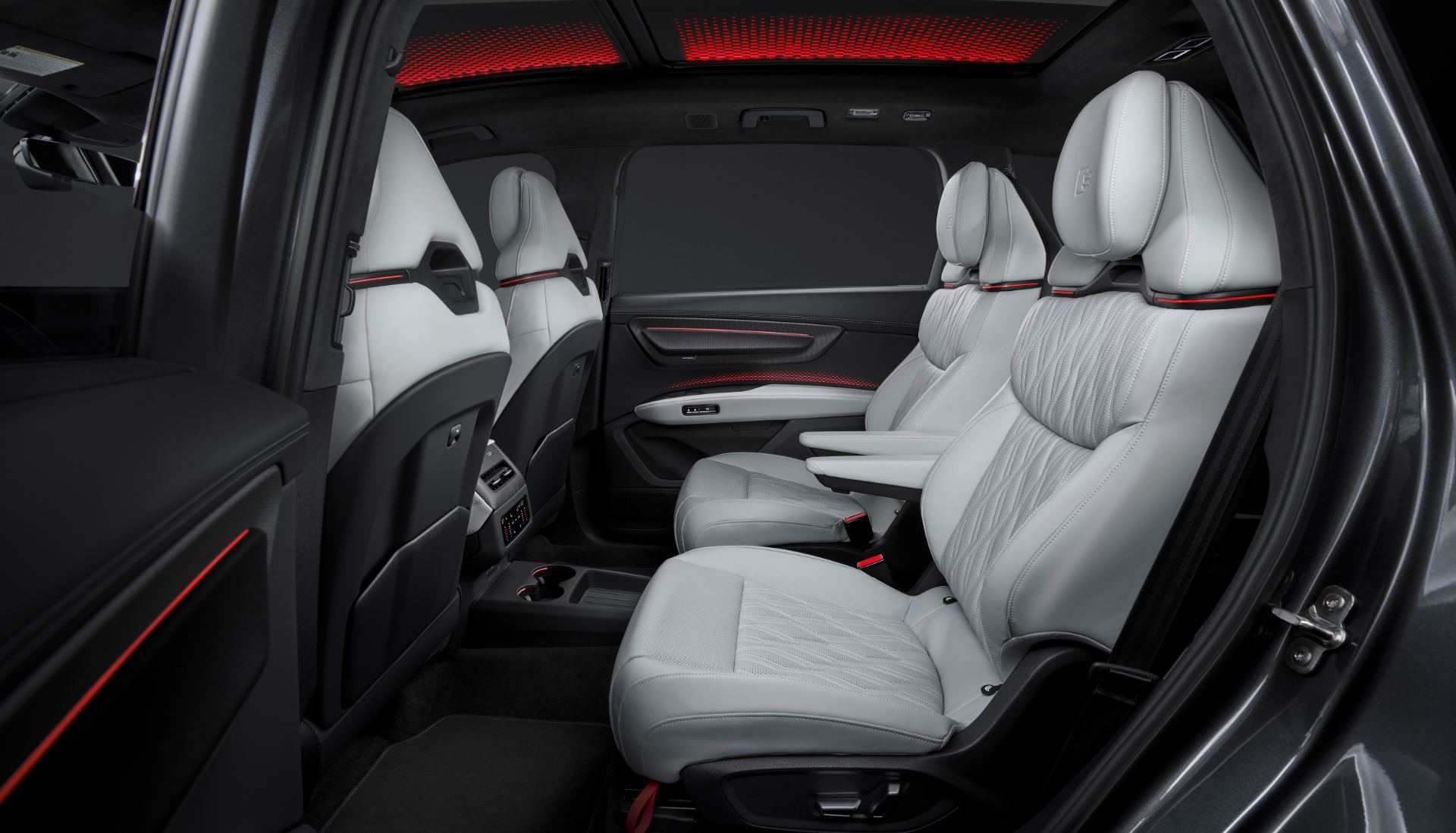 2027 audi sq9 interior rear seats ambient lighting