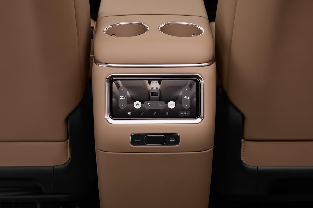 2026 xiaomi skynomad n90 interior rear climate controls